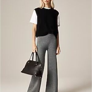 J.Crew Cosmo Sweater Pant in 100% Merino Wool size Medium